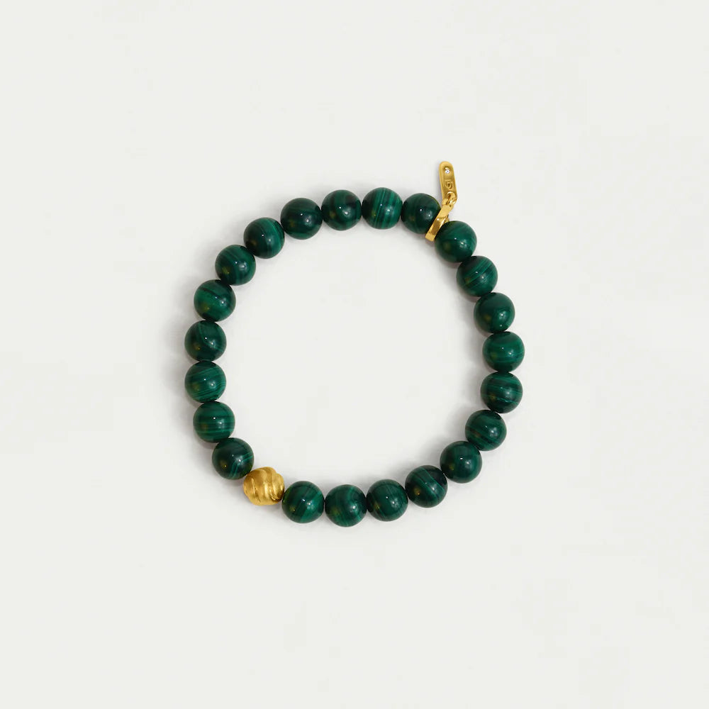 Malachite 2025 bead bracelet