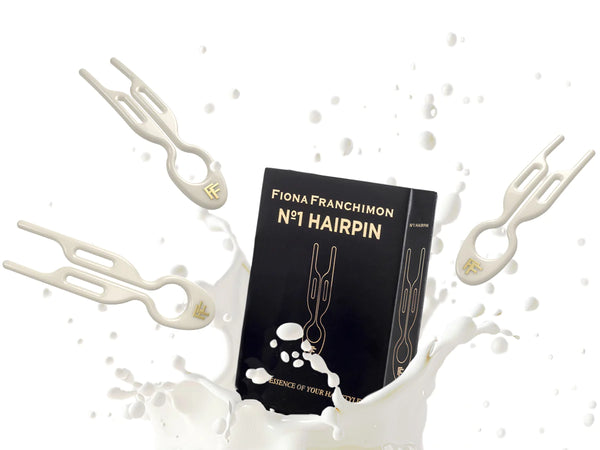 Nº 1 HAIRPIN - Cream White (3 per box)
