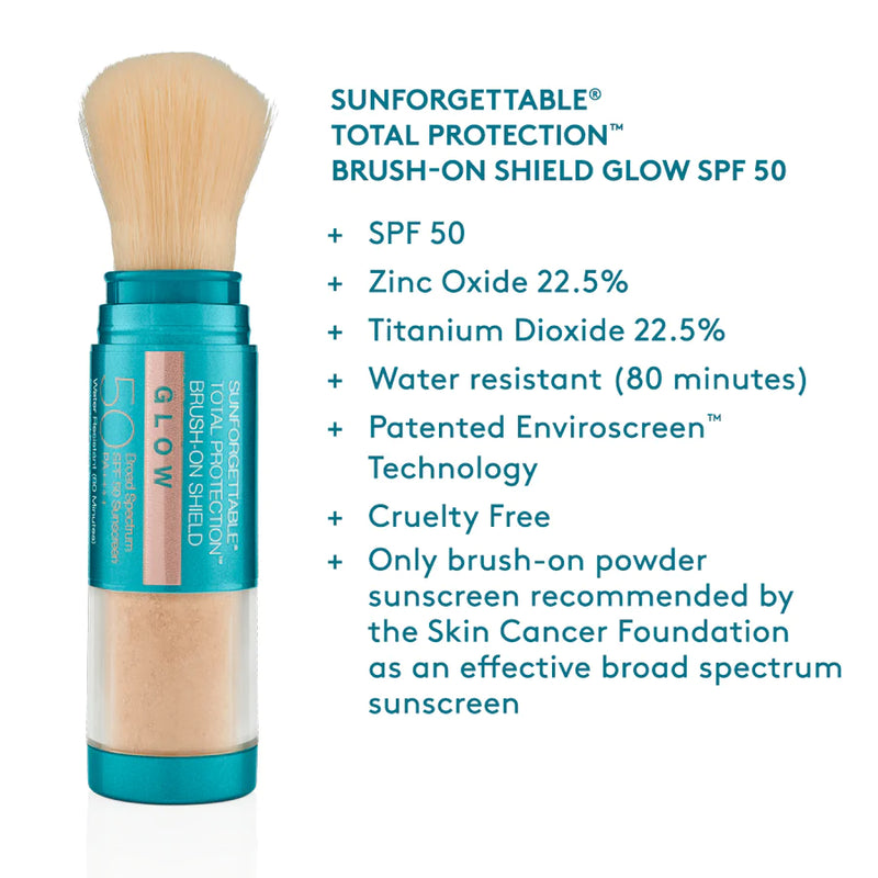 SUNFORGETTABLE TOTAL PROTECTION BRUSH-ON SHIELD SPF 50 Glow