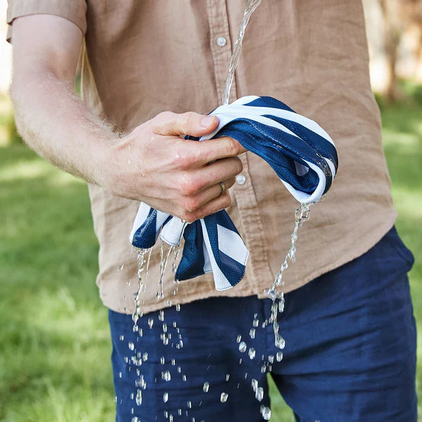 COOLING GYM TOWEL - Whitsunday Blue