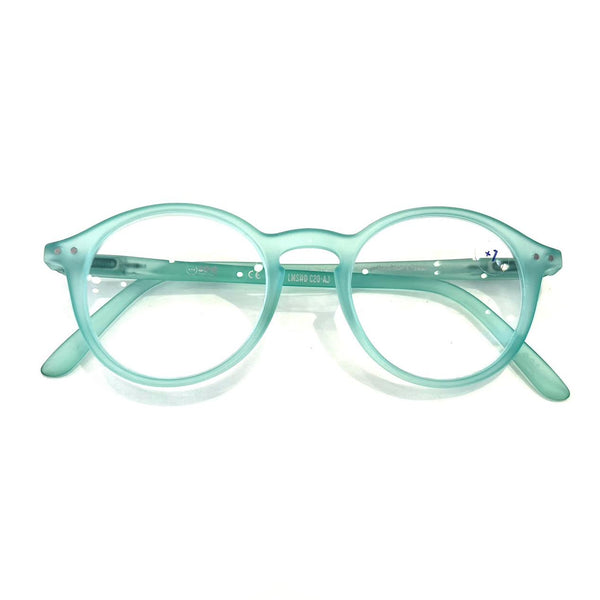 READING GLASSES #D JELLY GREEN