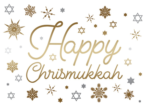 HAPPY CHRISMUKKAH Greeting Card