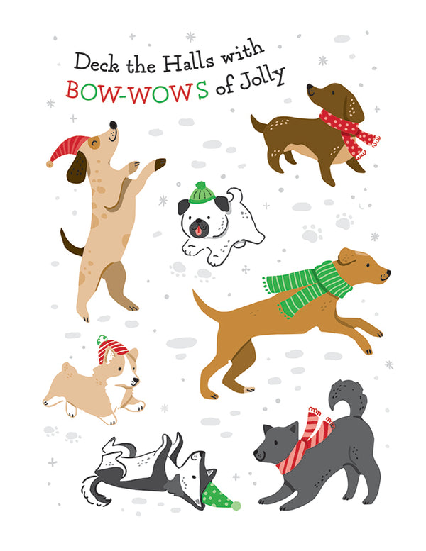 DACHSUND WITH ANTLERS Greeting Card