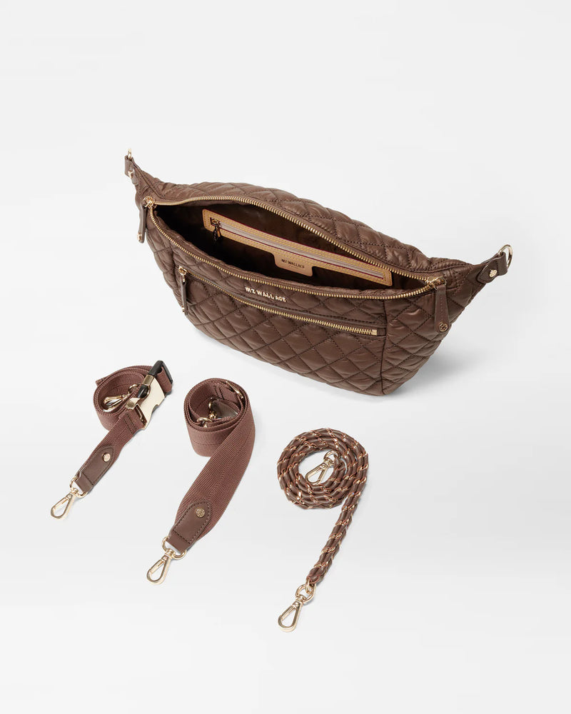 CROSBY CROSSBODY SLING in WALNUT