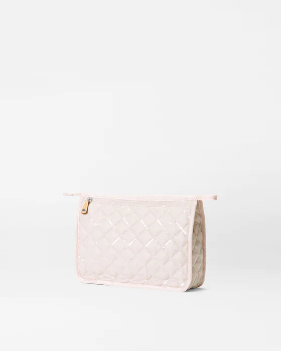METRO CLUTCH in Rose with Sequin