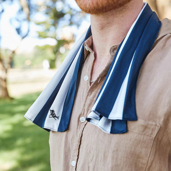 COOLING GYM TOWEL - Whitsunday Blue