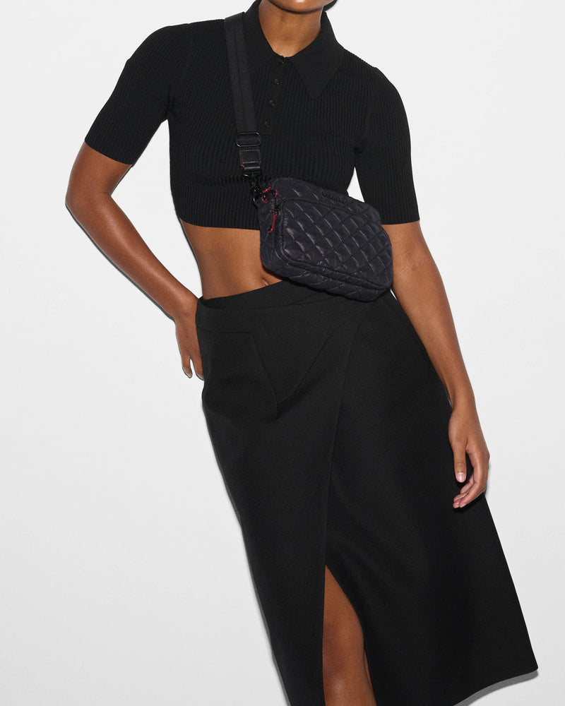 SMALL METRO CAMERA BAG in Black