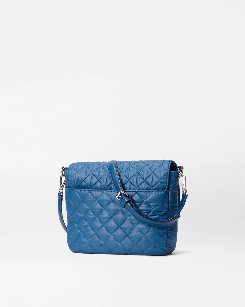 MEDIUM CROSBY LOCK CROSSBODY in FRENCH BLUE