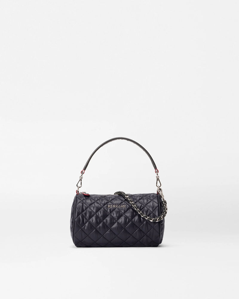 CROSBY BARREL CROSSBODY in Black