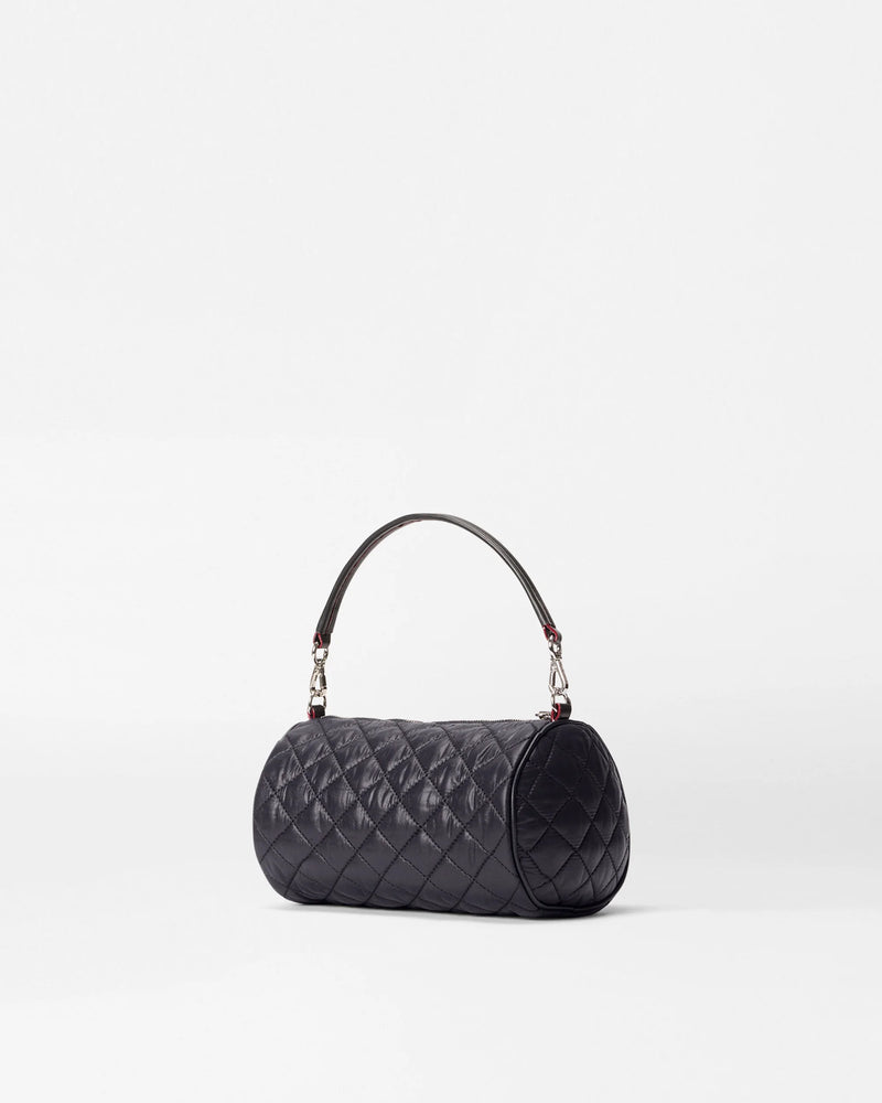 CROSBY BARREL CROSSBODY in Black