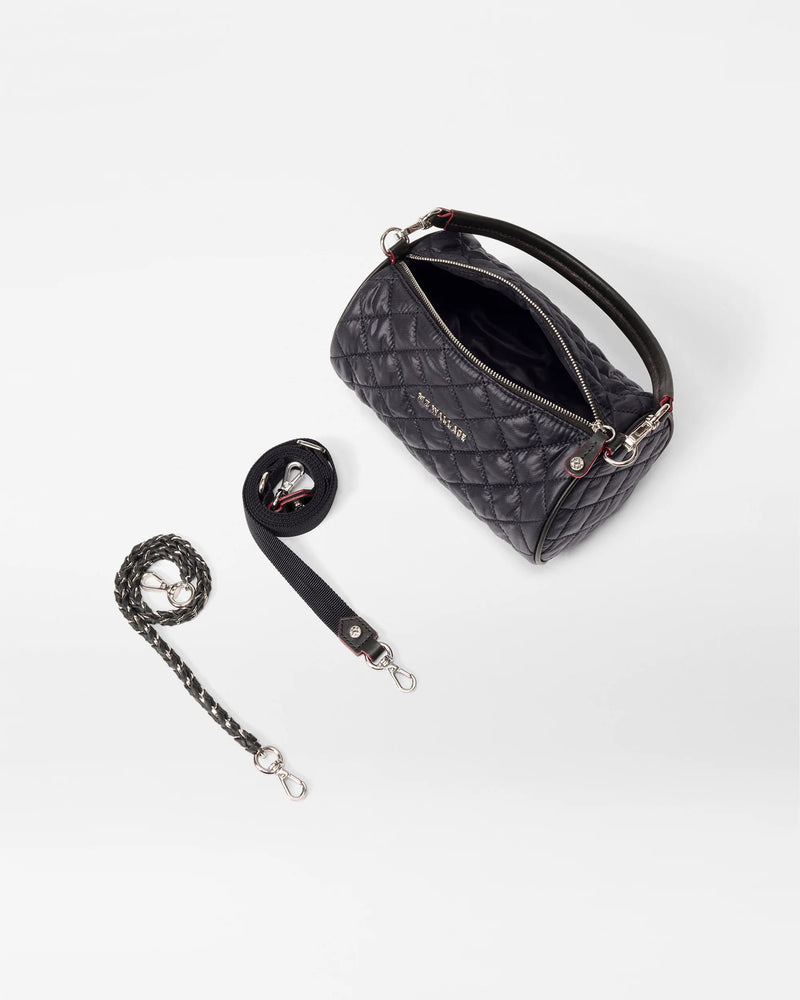 CROSBY BARREL CROSSBODY in Black