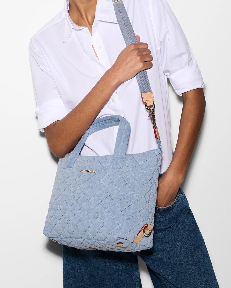 SMALL SUTTON DELUXE in True Light Denim
