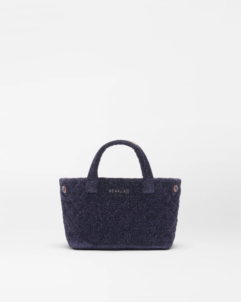 MINI CITY TOTE in Midnight Shimmer