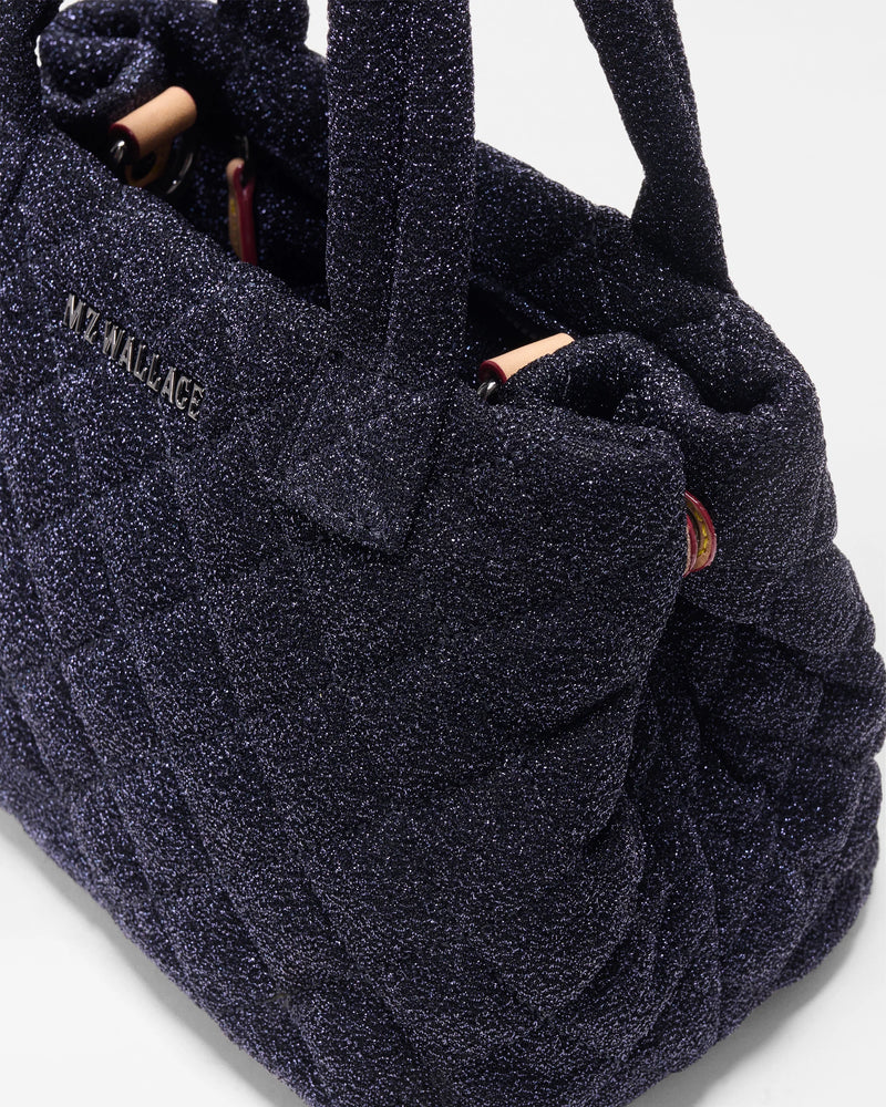 MINI CITY TOTE in Midnight Shimmer