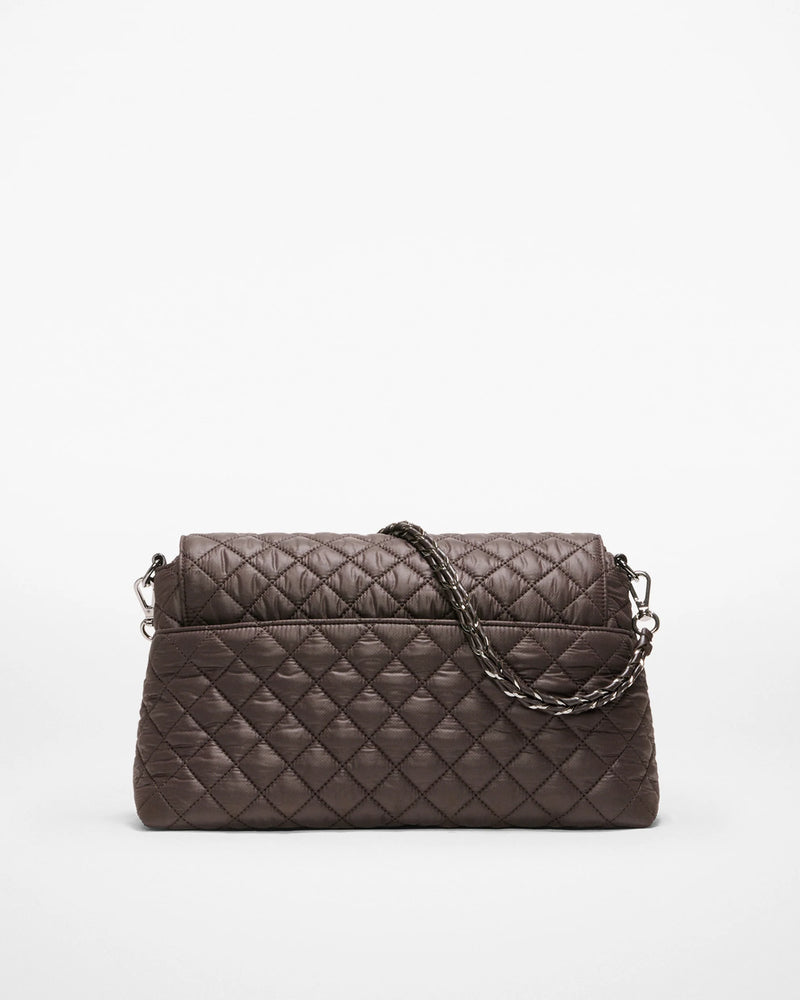 CROSBY LOCK SHOULDER BAG in Espresso