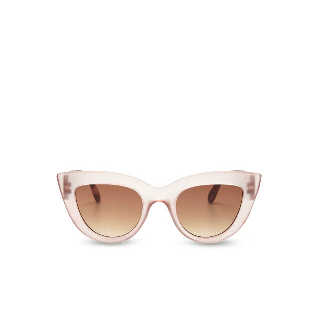 CLAUDIA CAT EYE SUNGLASSES - Pink Havana