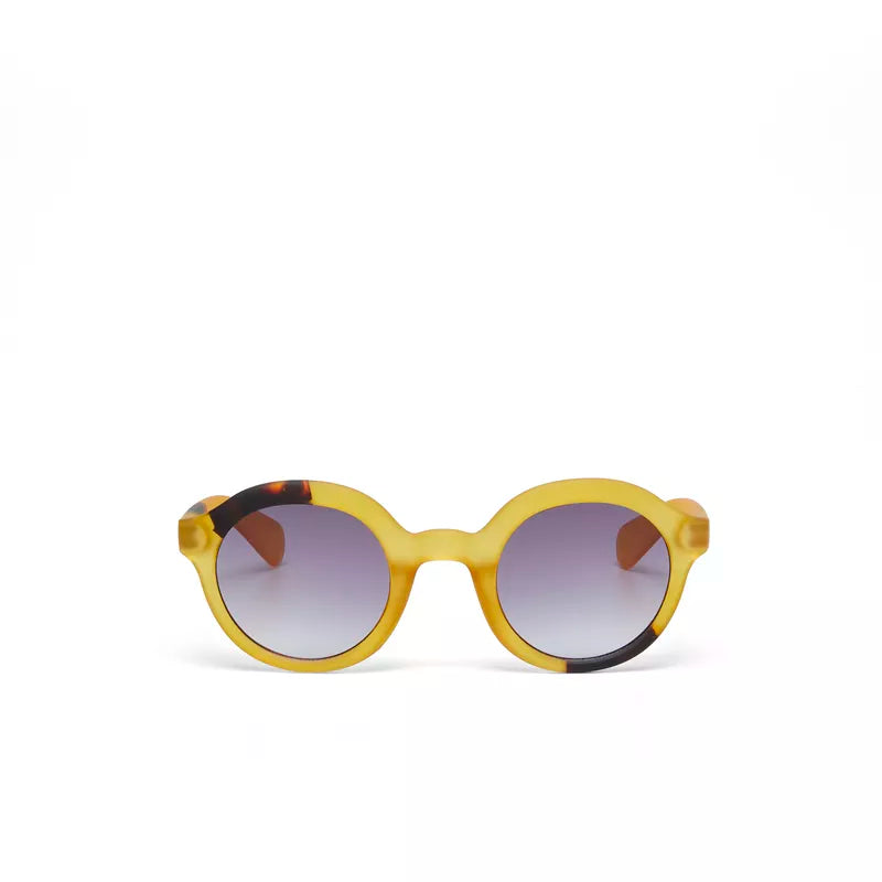 LAURO SUNGLASSES - Yellow with 3 Dots