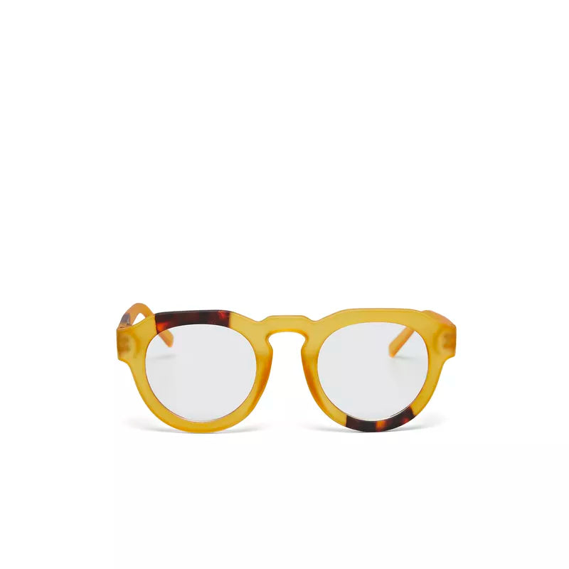 ZENO READING GLASSES - Yellow with 3 Dots