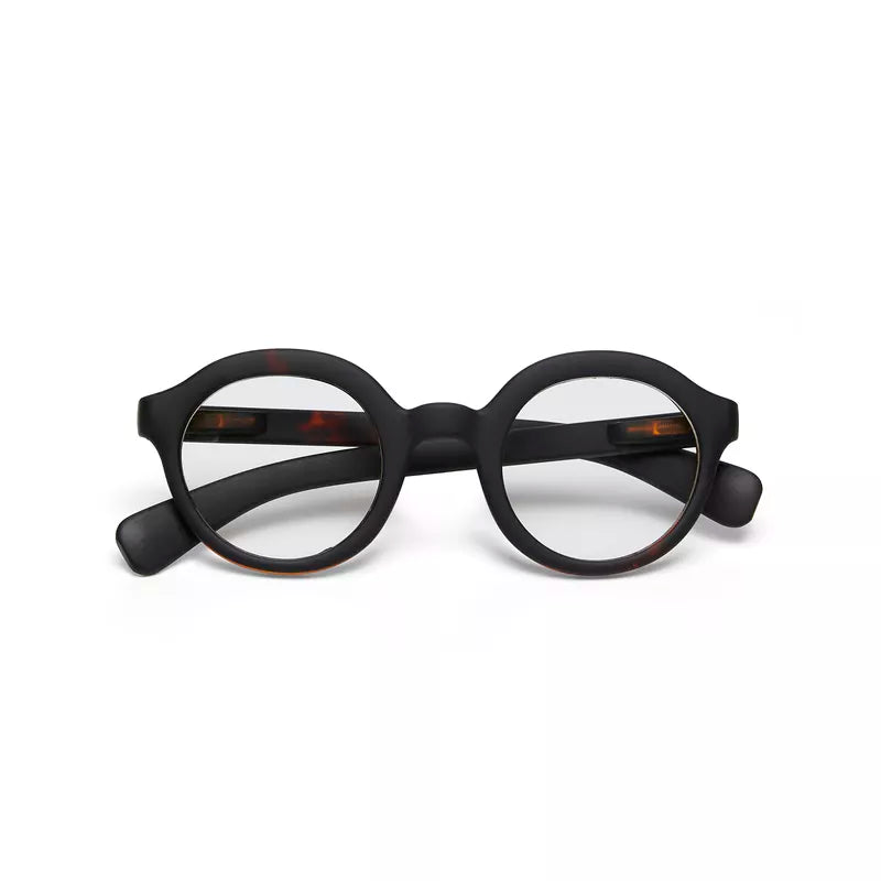 LAURO READING GLASSES - Black with 3 Dots