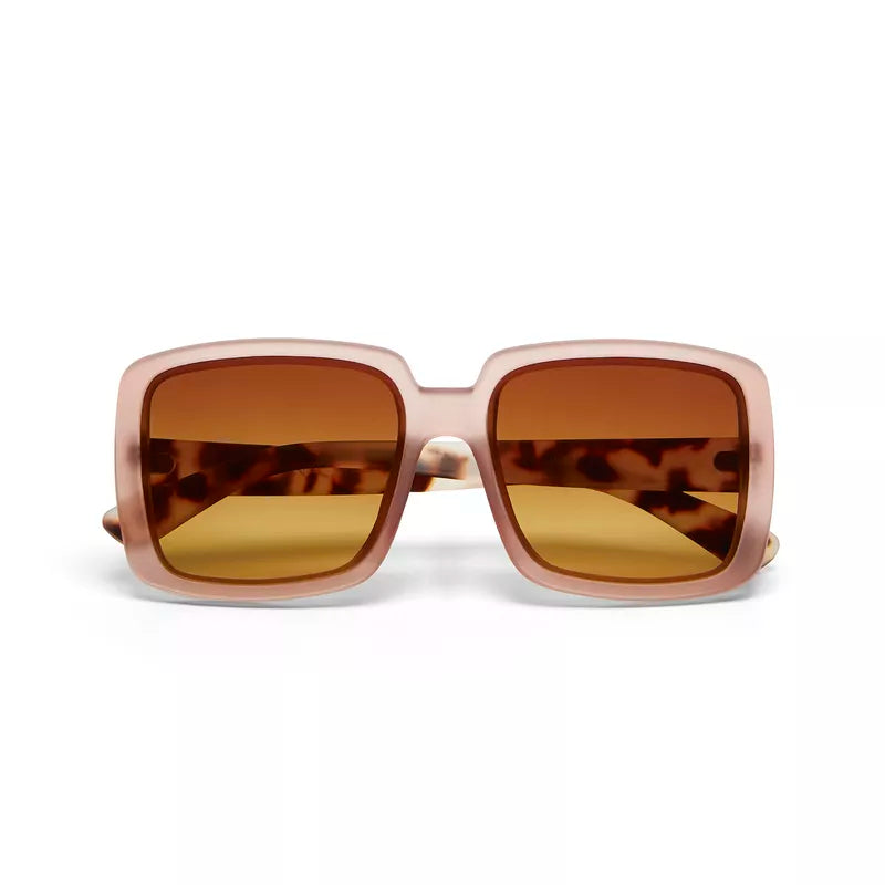 ALESSIA BUTTERFLY SUNGLASSES - Pink Havana