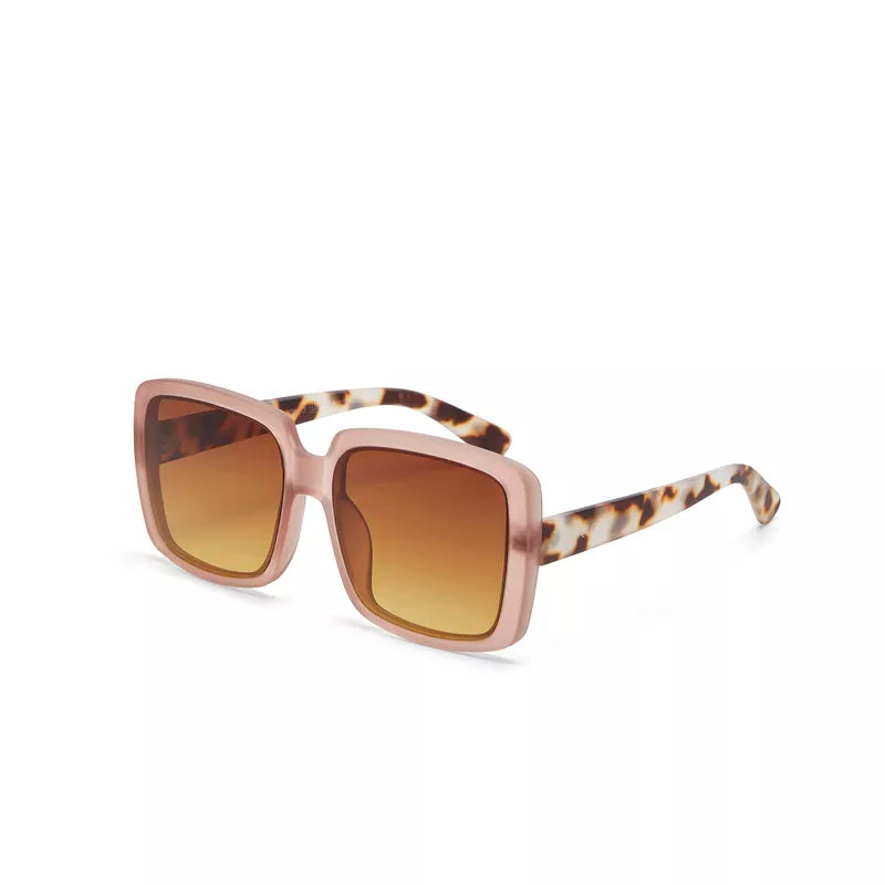 ALESSIA BUTTERFLY SUNGLASSES - Pink Havana