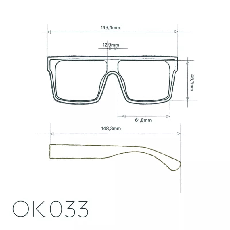 TOKYO SQUARE SUNGLASSES - Optical White