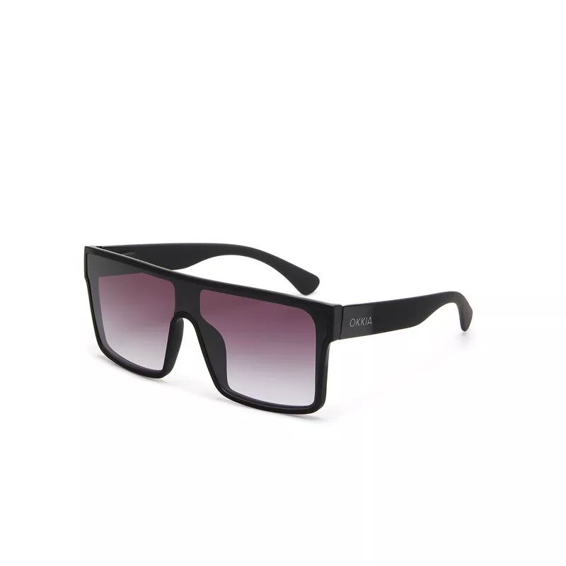 TOKYO SQUARE SUNGLASSES - Black