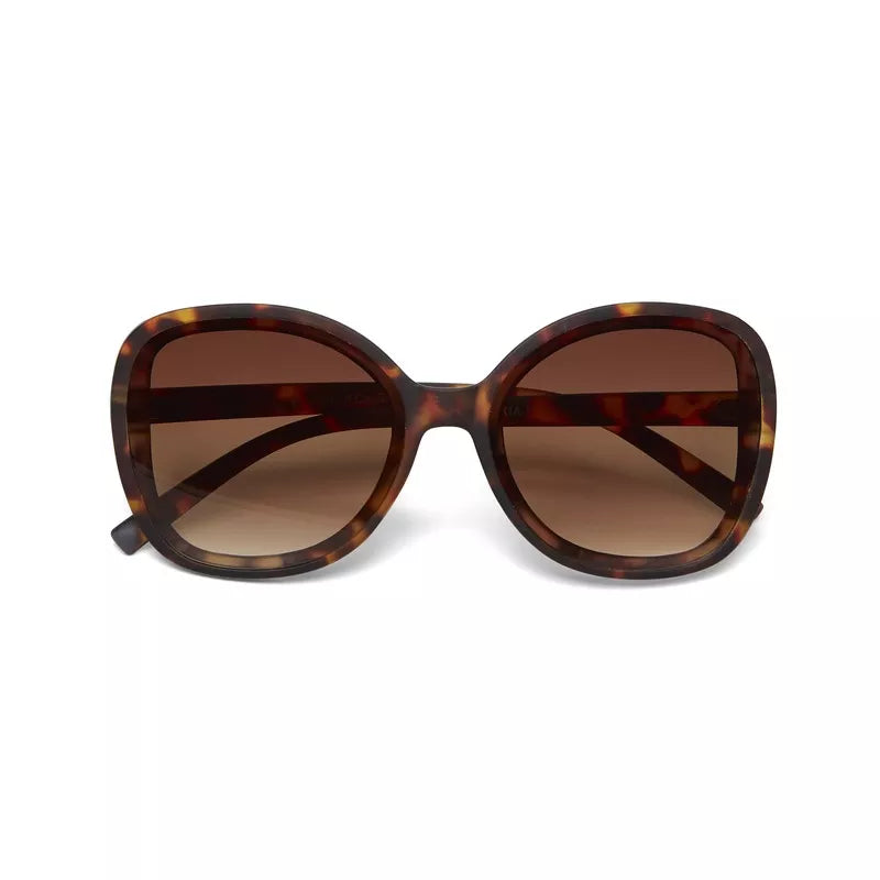 ANNA BUTTERFLY SUNGLASSES - Classic Havana