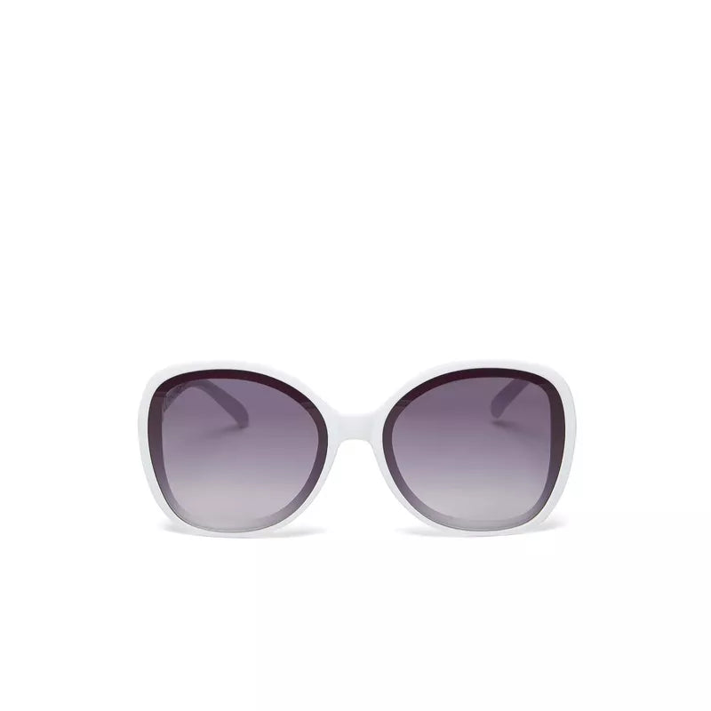 ANNA BUTTERFLY SUNGLASSES - Optical White