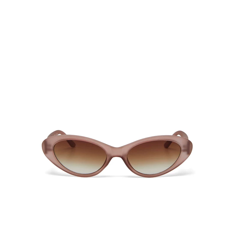 LINA SMALL CAT EYE SUNGLASSES - Dust Pink