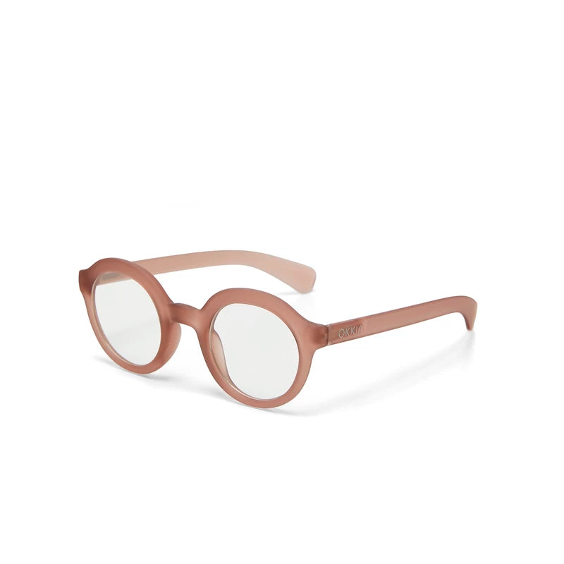 LAURO READING GLASSES - Dust Pink