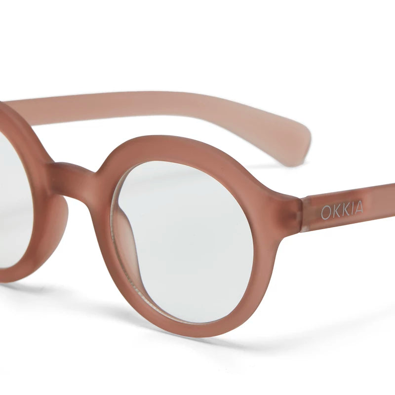 LAURO READING GLASSES - Dust Pink
