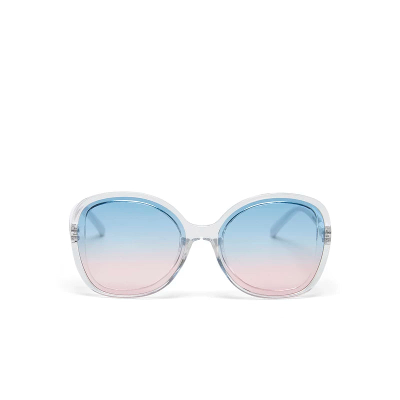 ANNA BUTTERFLY SUNGLASSES - Transparent Clear