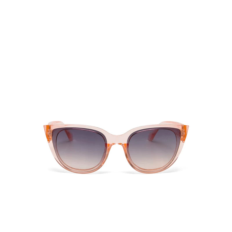 SILVIA CAT EYE SUNGLASSES - Transparent Pink