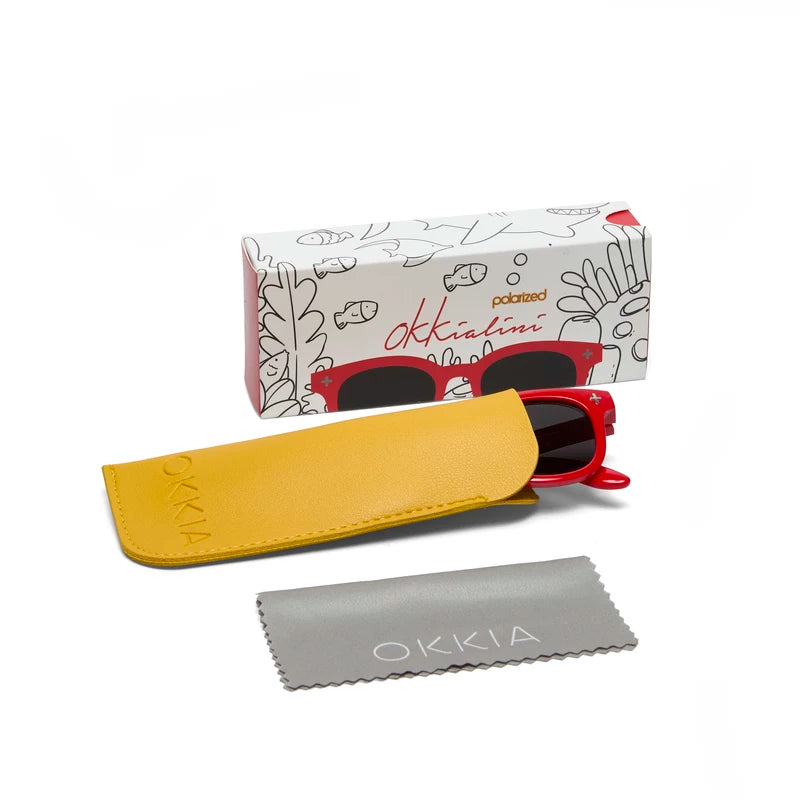 ORLANDO KIDs SUNGLASSES - Red