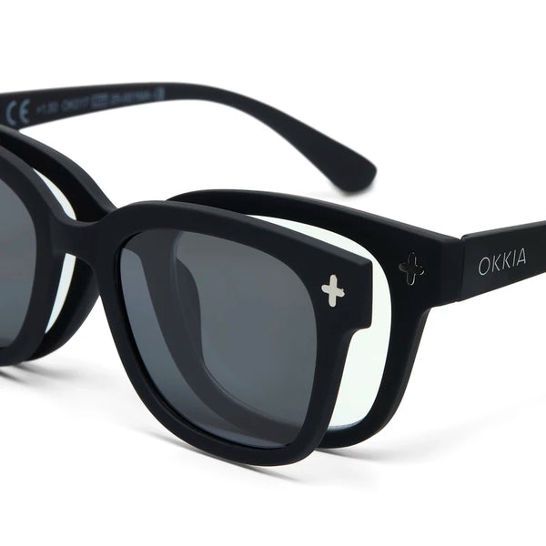 GIOVANNI MAGMASK CLIP-ON - Black