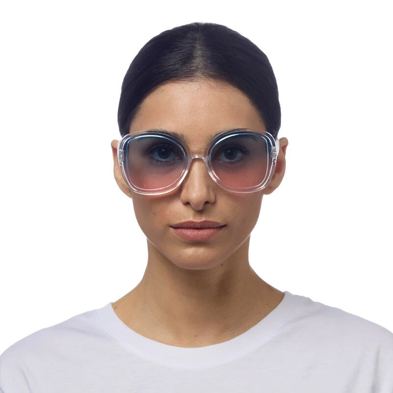 ANNA BUTTERFLY SUNGLASSES - Transparent Clear