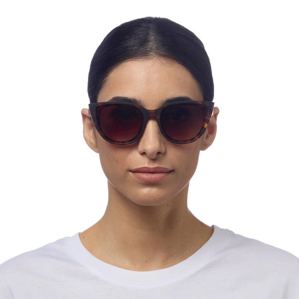 SILVIA CAT EYE SUNGLASSES - Classic Havana