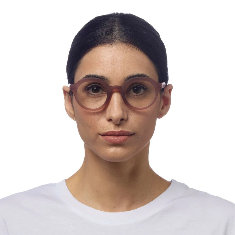 LAURO READING GLASSES - Dust Pink