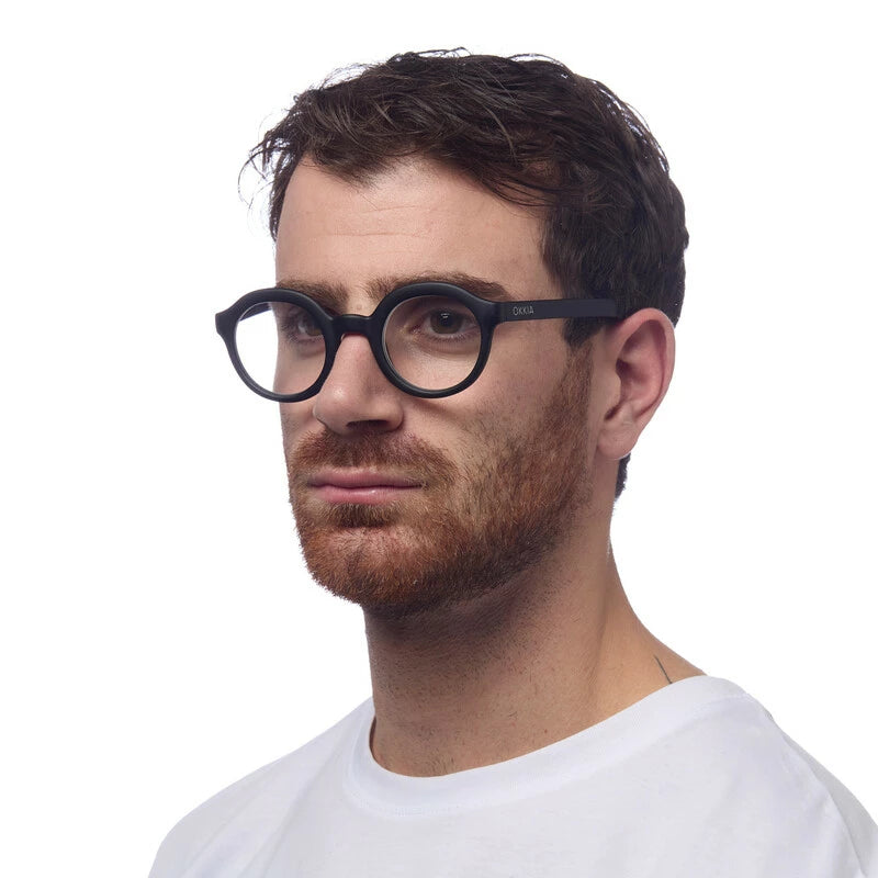 LAURO READING GLASSES - Black