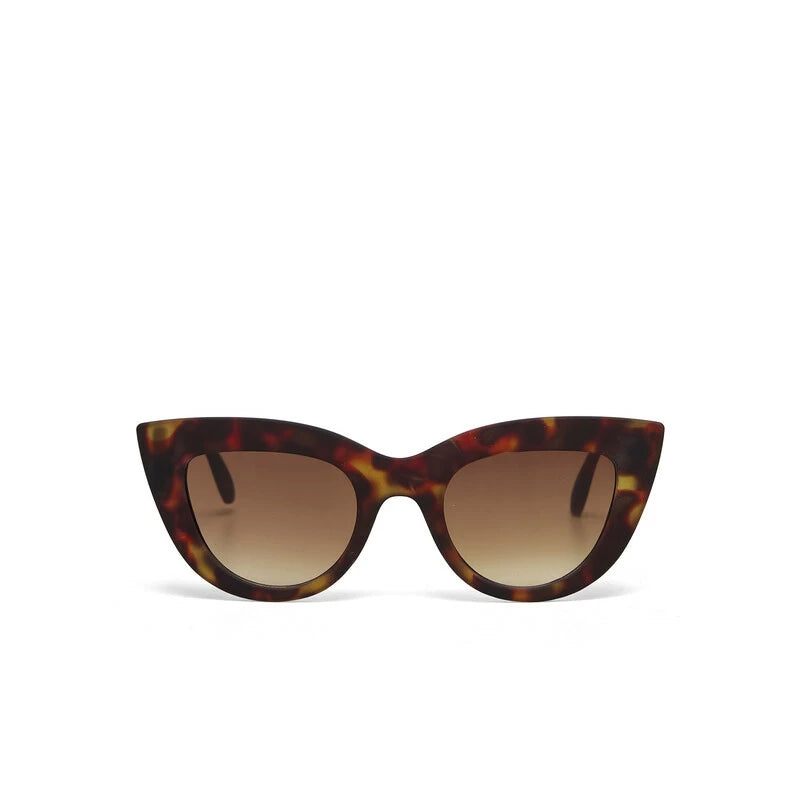 CLAUDIA CAT EYE SUNGLASSES - Classic Havana