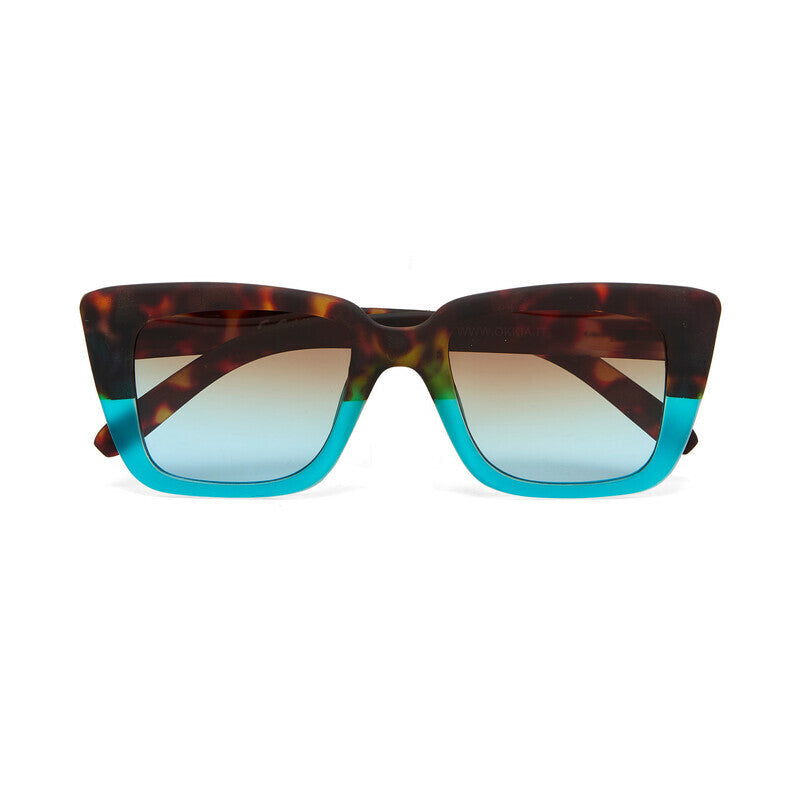 ELBA SUNGLASSES - Havana Blue