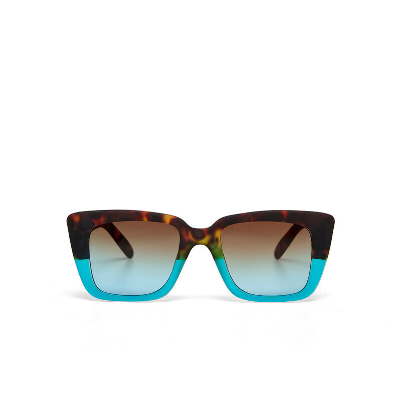 ELBA SUNGLASSES - Havana Blue