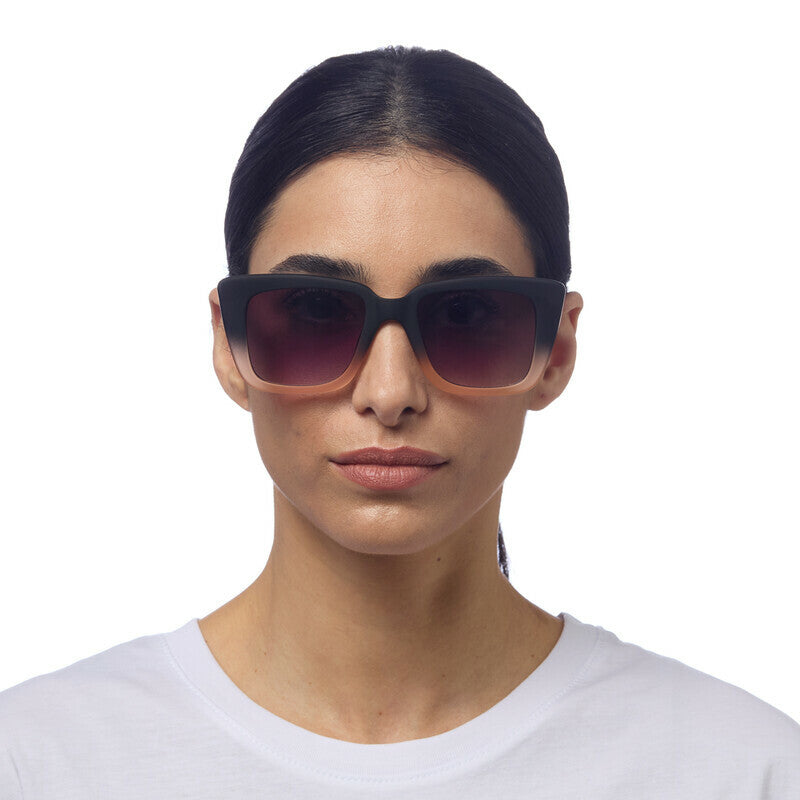 ELBA SUNGLASSES - Black Faded Pink