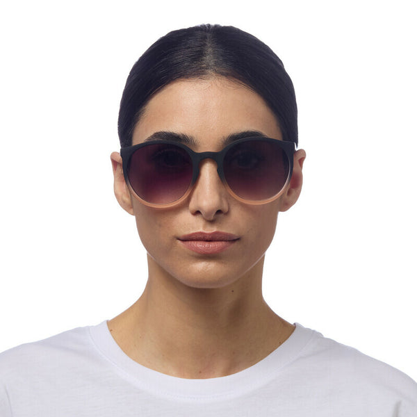 BERLINO SUNGLASSES - Black Faded Pink