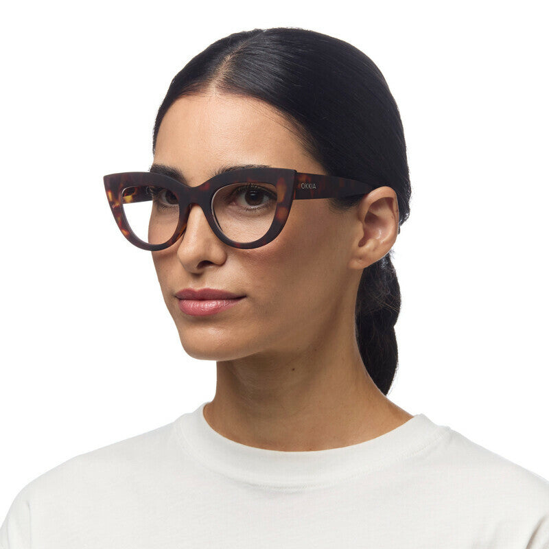 CLAUDIA READING GLASSES - Classic Havana