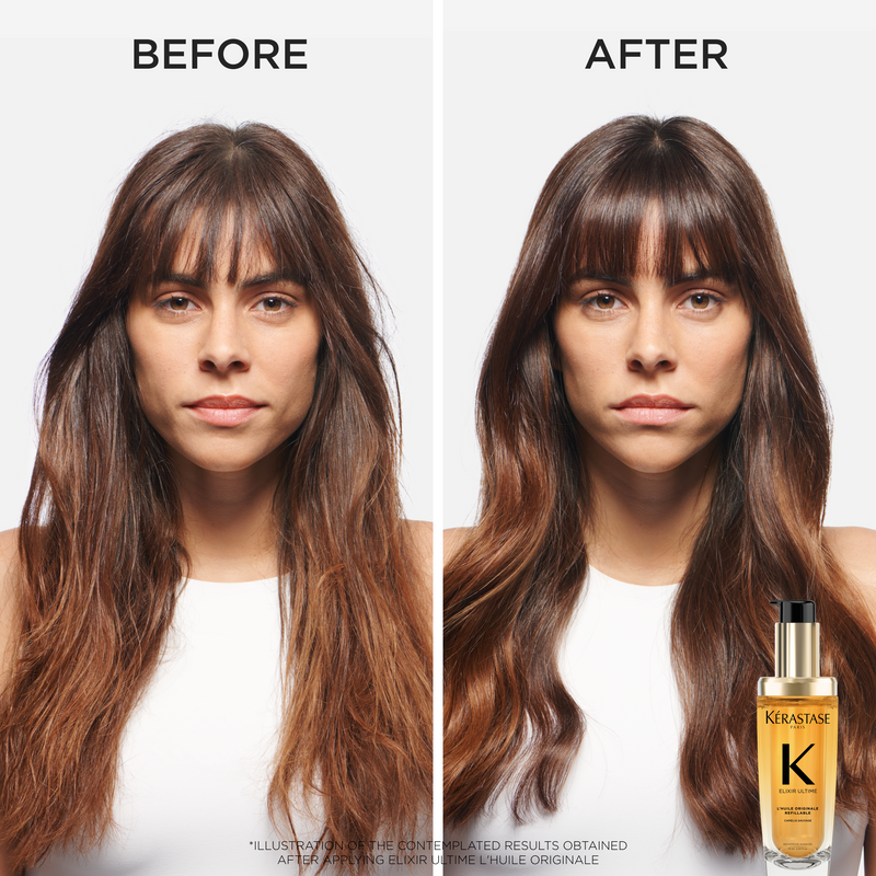 ELIXIR ULTIME L'HUILE ORIGINAL Refillable Hair Oil – ONE 2 ONE ONLINE
