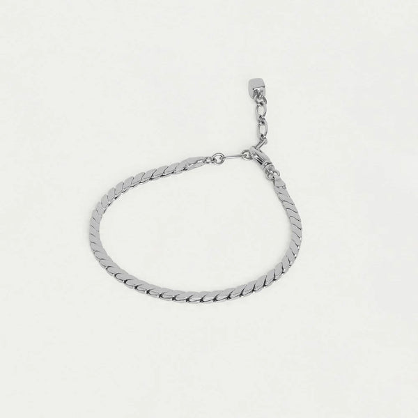 OSLO CHAIN BRACELET in Silver