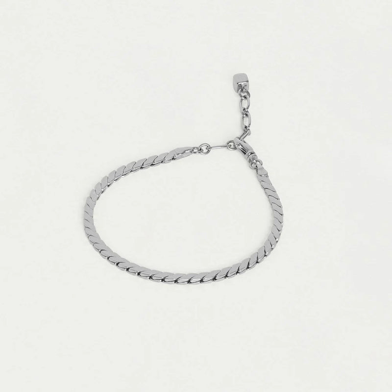OSLO CHAIN BRACELET in Silver