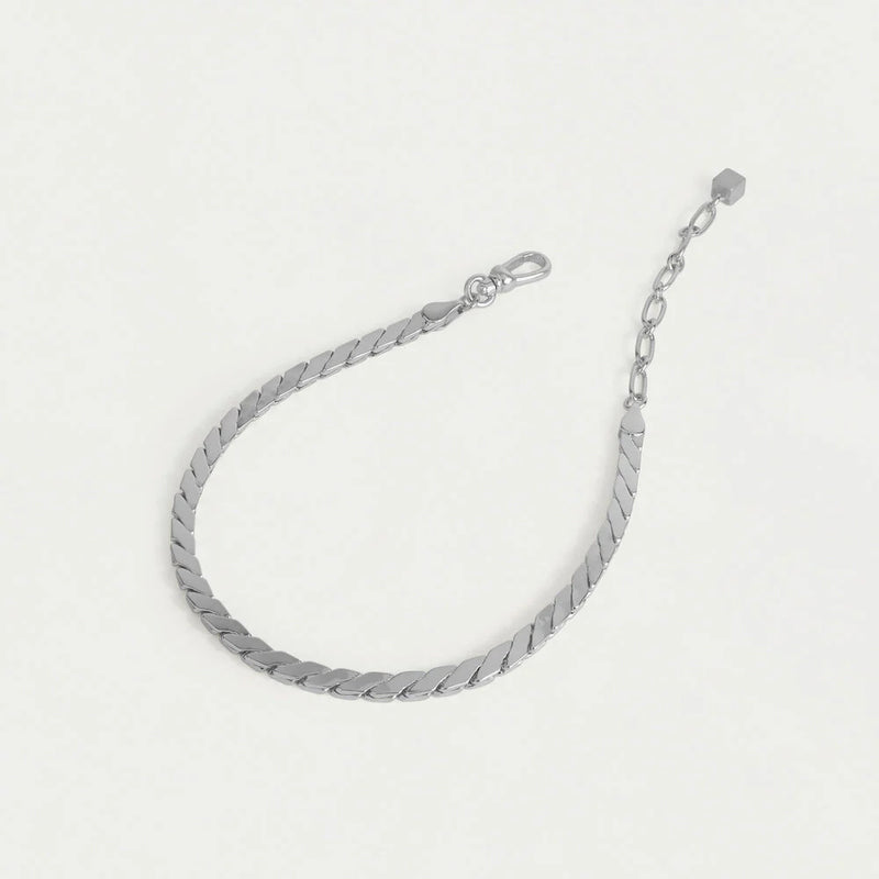 OSLO CHAIN BRACELET in Silver